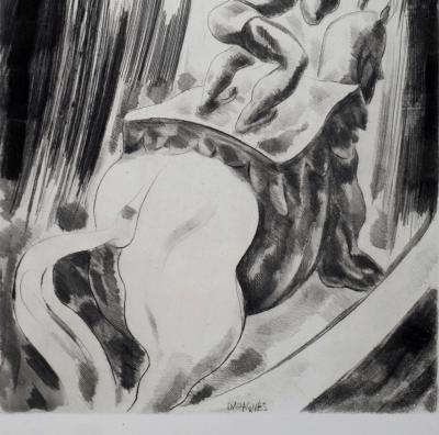 Jean-Gabriel DARAGNÈS - Le Cirque, 1946 - Gravure 2