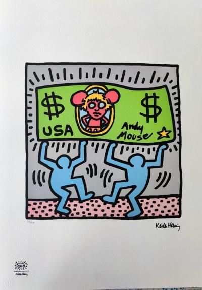 Keith HARING (d’après) - Sans titre - Sérigraphie 2