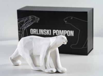 Richard ORLINSKI - Ours Pompon x Orlinski - Sculpture résine 2