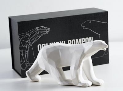 Richard ORLINSKI - Ours Pompon x Orlinski - Sculpture en résine - 2022