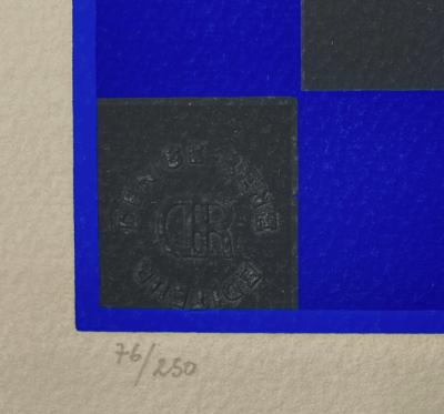 Victor VASARELY - OND-LZ, 1974 - Large original silkscreen 2