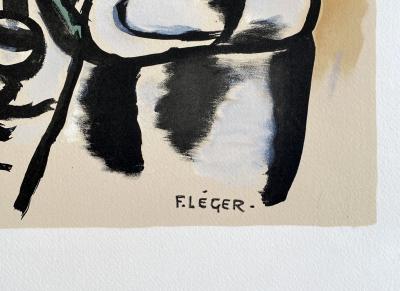 Fernand Léger - Les tournesols, 1950 - Lithographie signée dans la planche et numérotée 2