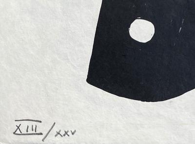 Berto LARDERA - Composition géométrique - Lithographie originale signée au crayon et numérotée 2