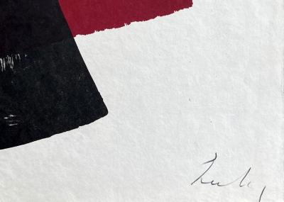 Berto LARDERA - Composition - Lithographie originale signée au crayon et numérotée 2