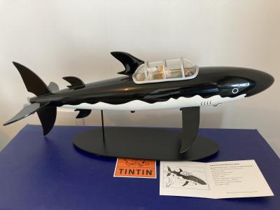 Hergé,  Requin sous marin Tintin, certificat 2