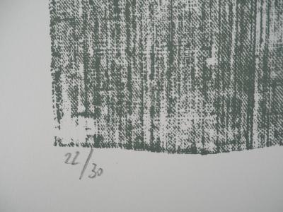 PATITUCCI Georges: Chilli red, 1980 - original signed SILKPRINT 2