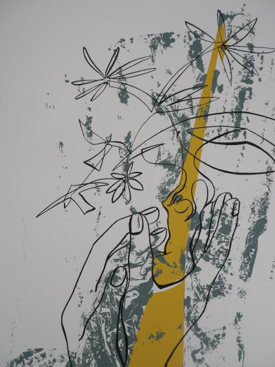 PATITUCCI Georges: L’amour enchainé, 1980 - original signed SILKPRINT 2