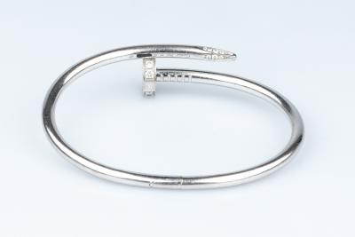 Bracelet Cartier Juste un Clou en or gris 18 carats 2