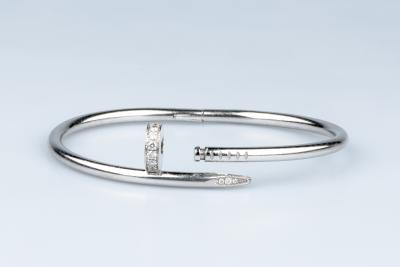 Bracelet Cartier Juste un Clou en or gris 18 carats 2