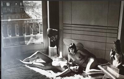 Helmut Newton - Quai d’Orsay I, Paris 1977 - Photolithographie