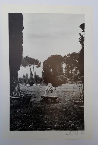 Helmut Newton - In a garden near Rome 1980 2