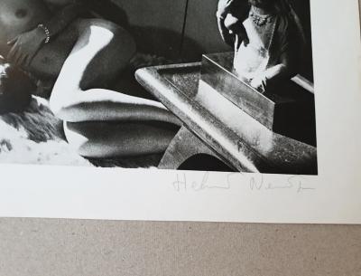 Helmut Newton - Quai d’Orsay I, Paris 1977 - Photolithographie 2