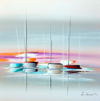 Eric MUNSCH - Ocean of light, 2022 - Signed oil on canvas