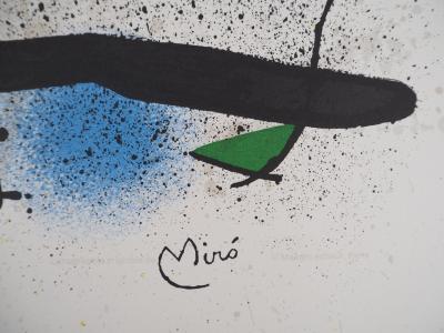 Joan Miró - Jardin surréaliste, 1974 - Lithographie originale  Signée 2