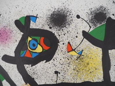 Joan Miró - Jardin surréaliste, 1974 - Lithographie originale  Signée 2