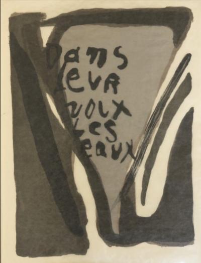 Bram VAN VELDE, André DU BOUCHET - Dans leur voix les eaux, 1980 - Livre 2