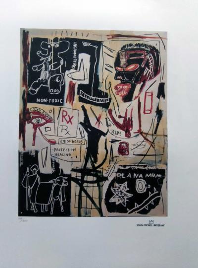 Jean-Michel Basquiat (d’après) - Sans titre - Sérigraphie 2