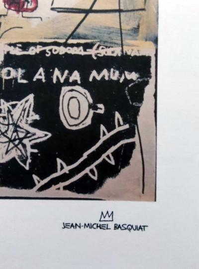 Jean-Michel Basquiat (d’après) - Sans titre - Sérigraphie 2