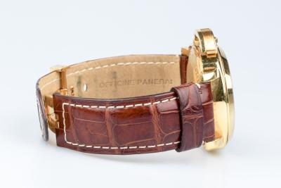 Montre Panerai Luminor Marina en or jaune 18 carats 2