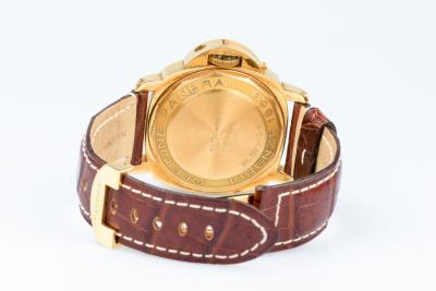 Montre Panerai Luminor Marina en or jaune 18 carats 2