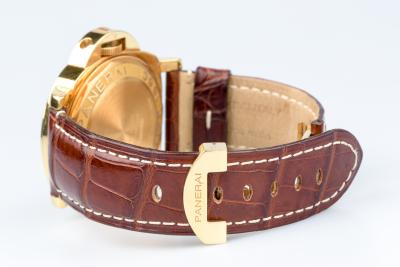 Montre Panerai Luminor Marina en or jaune 18 carats 2