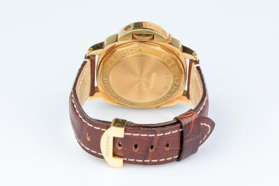 Montre Panerai Luminor Marina en or jaune 18 carats 2