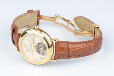 Montre Vacheron Constantin Patrimony Tourbillon en or jaune 18 carats 2