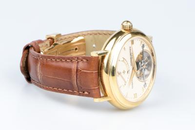 Montre Vacheron Constantin Patrimony Tourbillon en or jaune 18 carats 2