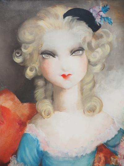 Micao KONO - La Poupée - Huile sur toile signée 2