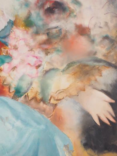 Micao KONO - La Poupée - Huile sur toile signée 2