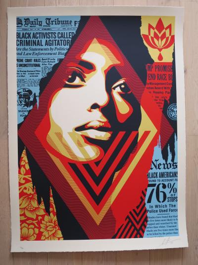 Shepard FAIREY (Obey) - Bias By Numbers Large Format - Sérigraphie 2