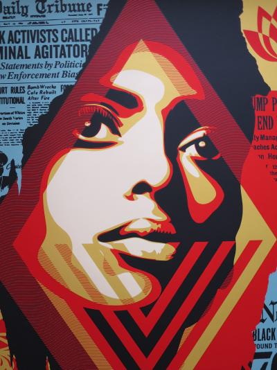Shepard FAIREY (Obey) - Bias By Numbers Large Format - Sérigraphie 2