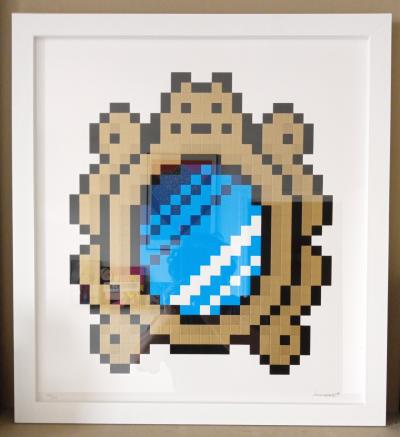 Space Invader - Versailles (Blue) - Sérigraphie 2