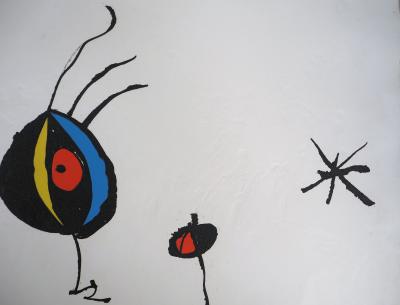 Joan MIRO - Barcelona Suite n°10, 1973 - Gravure originale, signée 2