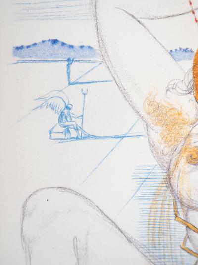 Salvador Dali - Casanova : Femme surréaliste et homard, 1967 - Gravure originale, signée 2
