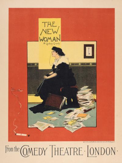 Albert George MORROW - Les Maîtres de l’Affiche : The New Woman, 1897 - Lithograph 2