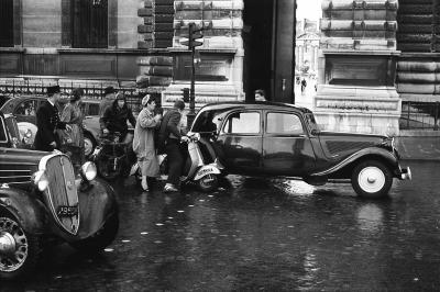 Maurice Bonnel - Rue de Rivoli, vers 1950 - Photographie argentique 2