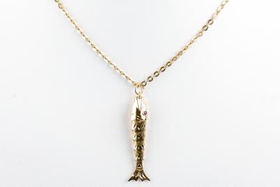 Pendentif En Or 18 Carats Avec Rubis - Occasion - Style Monogramme - Bijou élégant