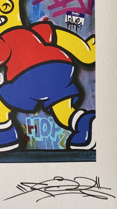 FAT - L’art est un jeu d’enfant - Lithographie signée 2