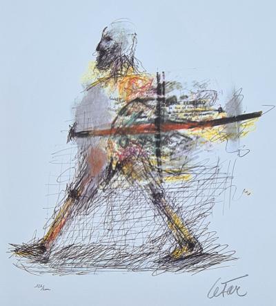 César - The Birdman - Original lithograph, signed and numbered in pencil 2