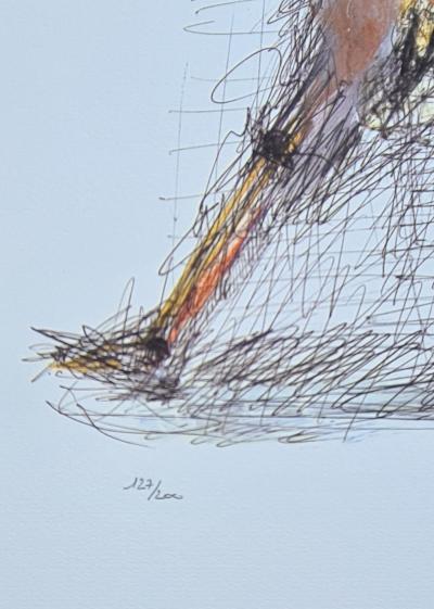 César - The Birdman - Original lithograph, signed and numbered in pencil 2