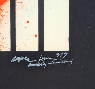 Arman - Violon éclaté pour Amnesty - Sérigraphie originale signée 2