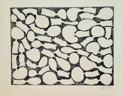 Arman - Les tubes de peintures - Gravure originale signée numérotée 2