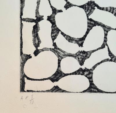 Arman - Les tubes de peintures - Gravure originale signée numérotée 2