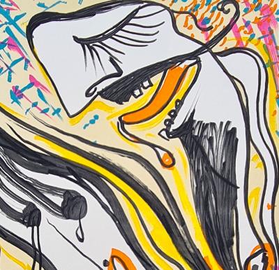 Salvador Dali - Angoisse hétérosexuelle - Lithographie originale signée et numérotée au crayon 2