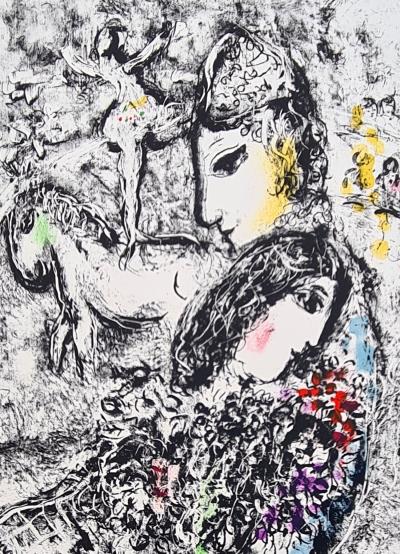 Marc Chagall - Les Enchanteurs, 1969 - Lithographie originale - Mourlot 569 2
