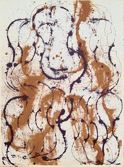 Arman - Accumulation de violon - Lithographie originale signée numérotée au crayon 2