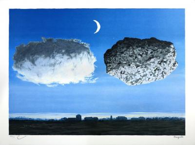René Magritte (d’après) - La Bataille de l’Argonne - Lithographie 2