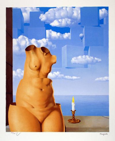 René Magritte (d’après) - La Folie des Grandeurs II - Lithographie 2