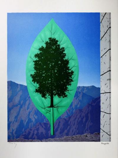 René Magritte (d'après) - Le Dernier Cri - Lithographie 2